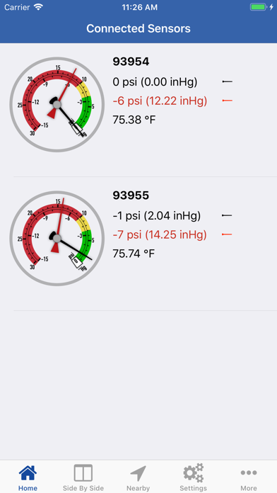 Fuel Filter Pro CirrusSense Screenshot