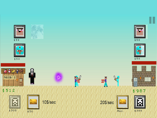 Screenshot #4 pour Noob vs Pro vs Hacker vs God