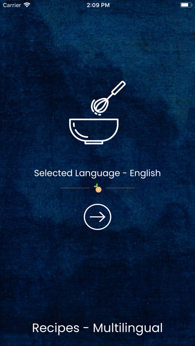Screenshot #1 pour Recipes - Multilingual