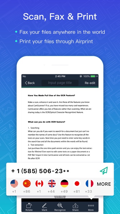 CamScanner-Scanner to scan PDF