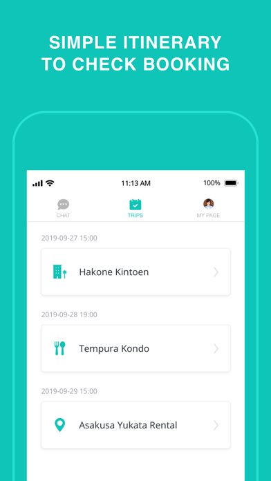 Tabiko: Japan Travel Concierge Screenshot