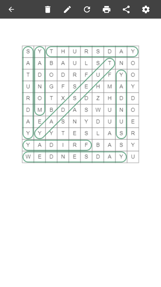 #5. Word Search Maker (iOS) Podle: eXparity Limited