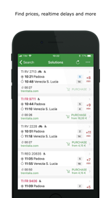 Train Timetables in Italy screenshot