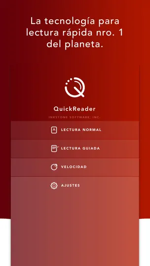 Captura de pantalla de QuickReader - Lectura Rápida en iPhone 1