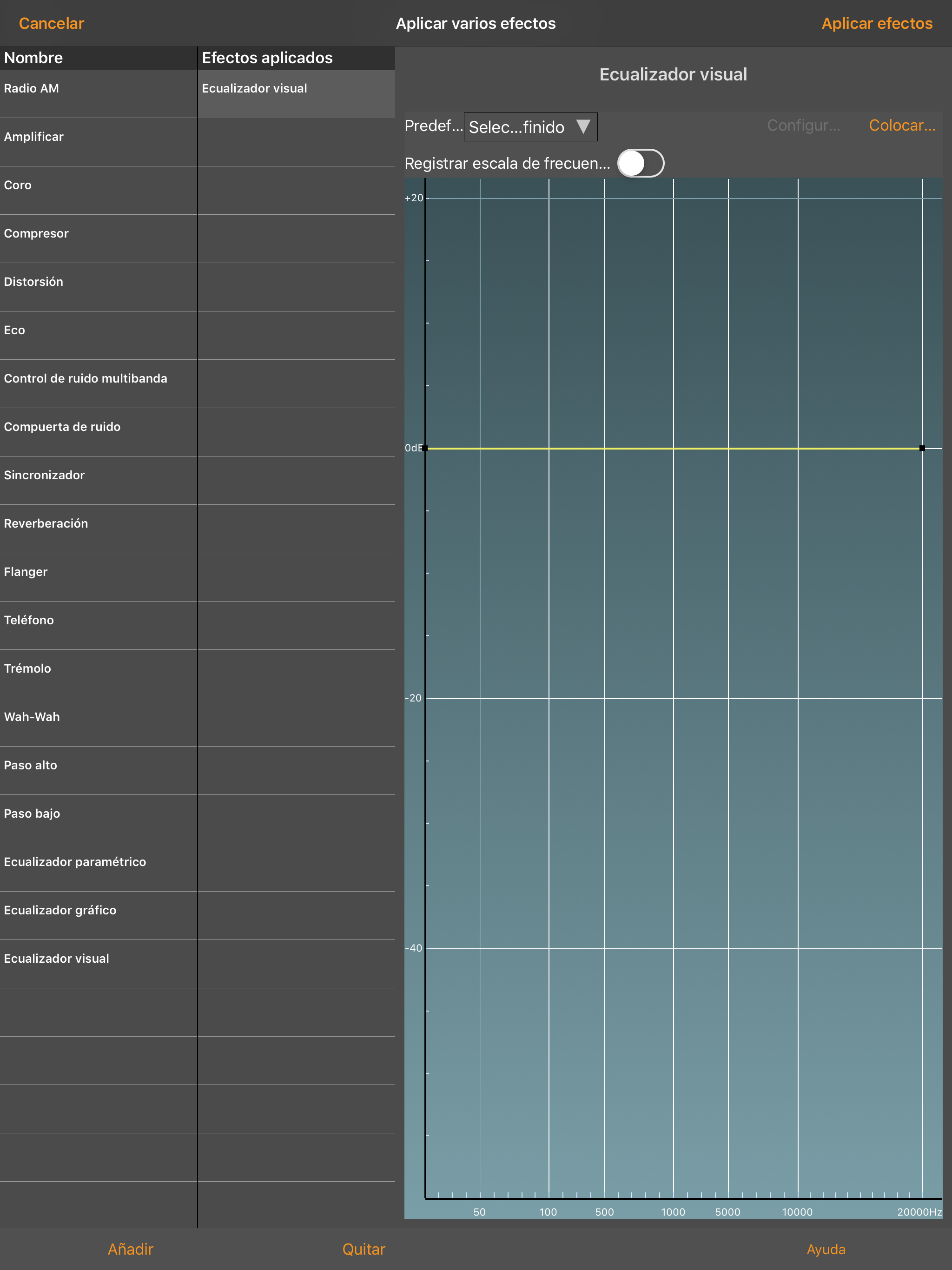 MixPad, mezclador multipista screenshot 20