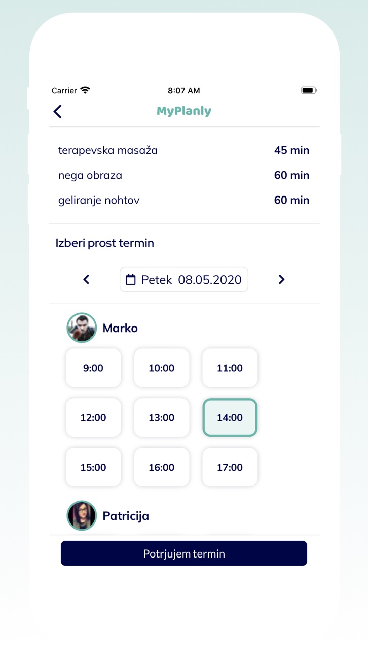 iPhone screenshot