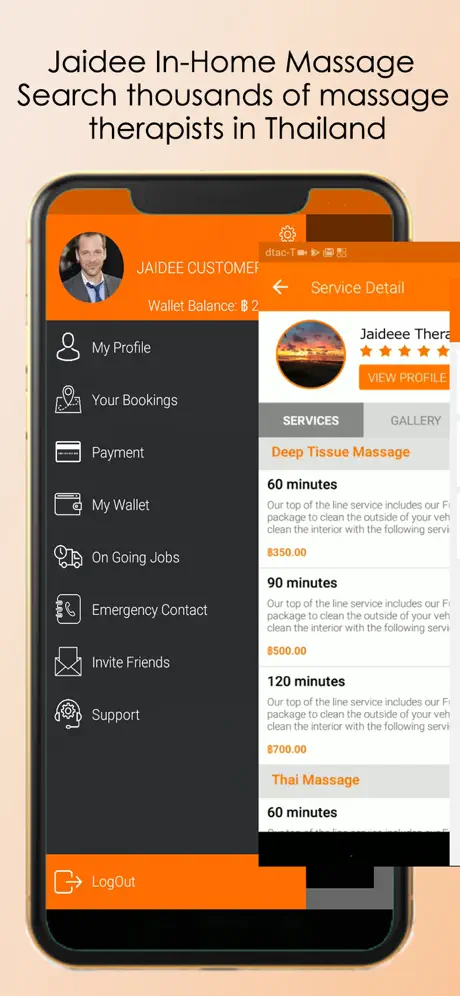 Jaidee Massage Customer