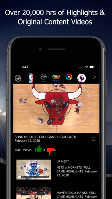 Screenshot #1 pour Sports Highlights - Game Video