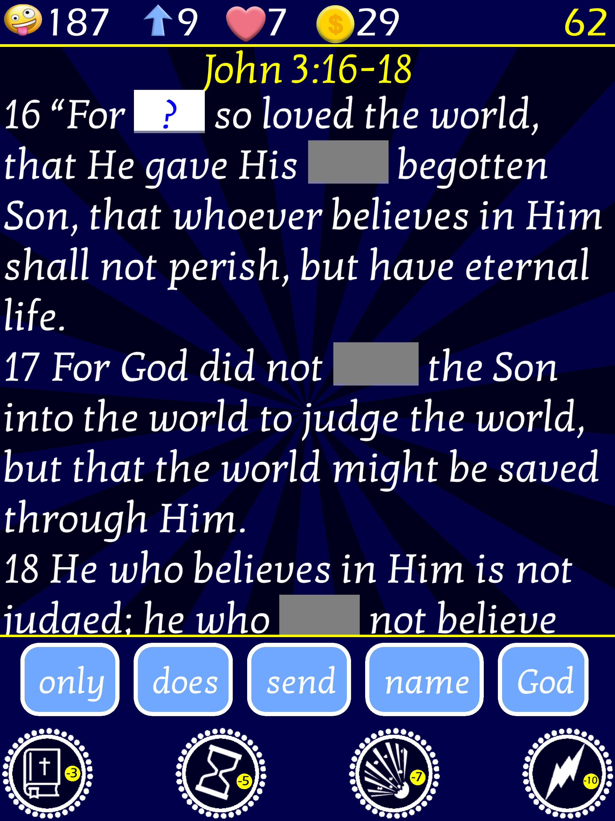 Play The Bible Word Match
