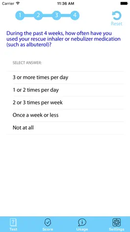 Game screenshot Asthma Test mod apk