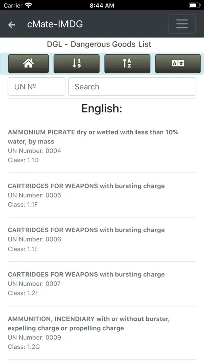 CMate-IMDG Code iPhone Ekran Görüntüsü 4