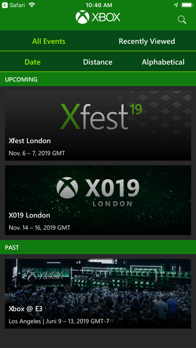 Screenshot #1 pour Xbox Events