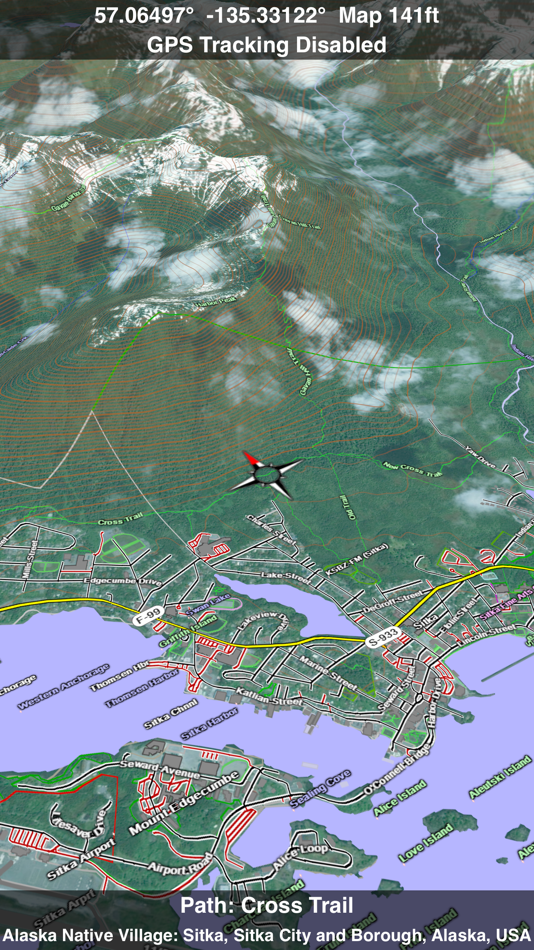 #2. Scenic Map Alaska (iOS) 由: GrangerFX