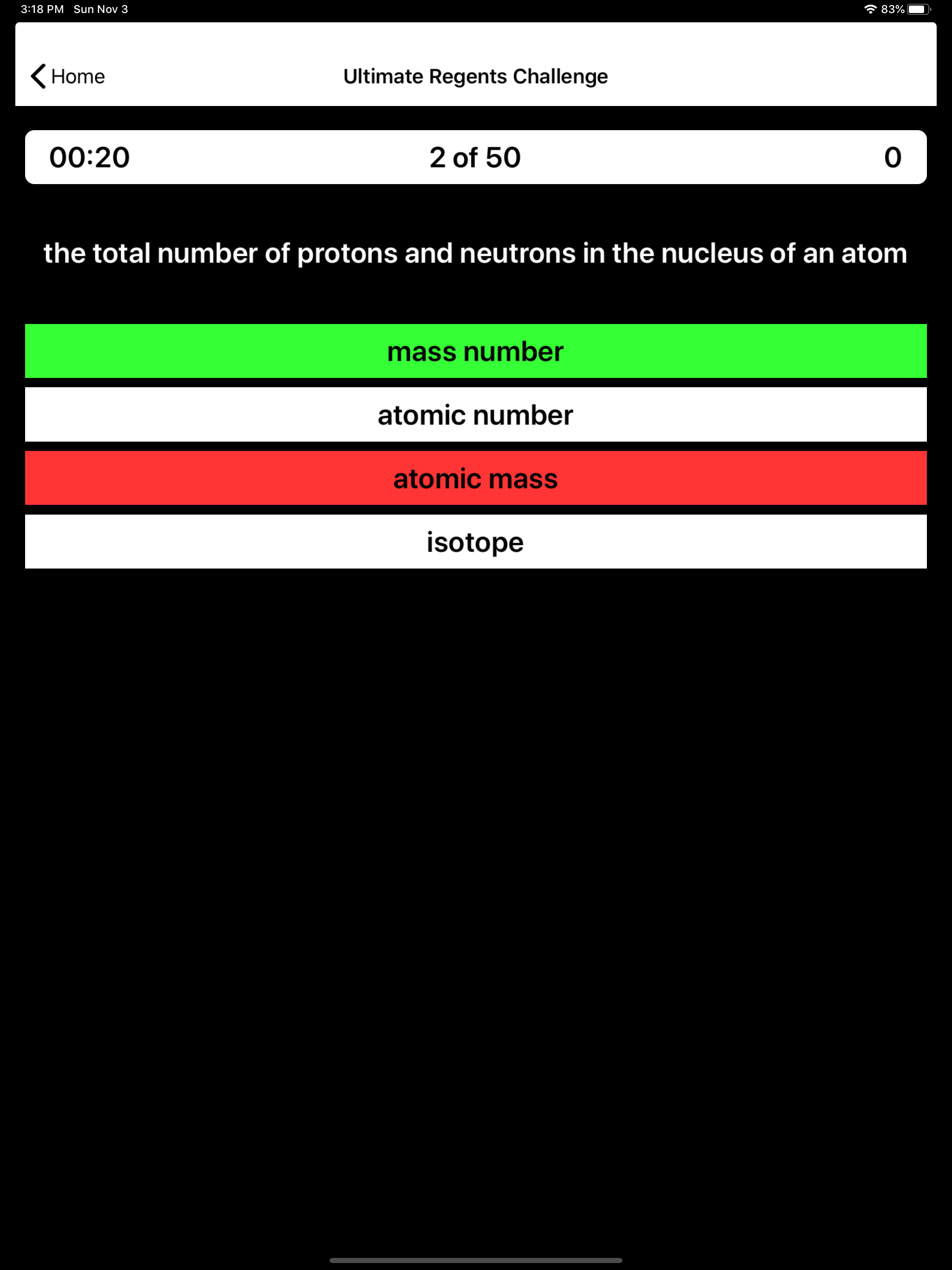 NYS Chemistry Regents Prep