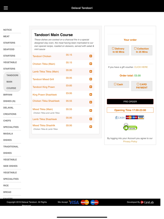 Screenshot #4 pour Delaval Tandoori