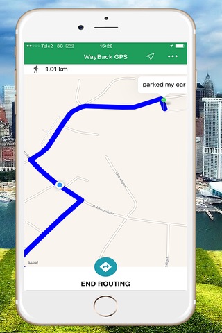 WayBack - GPS locator screenshot 3