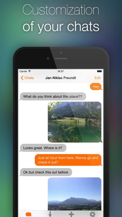 Password for WhatsApp Messages Screenshot