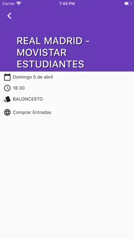 Game screenshot Eventos WiZink apk