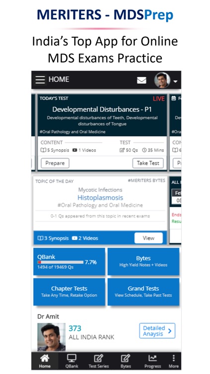 NEET MDS | INI-CET : MERITERS