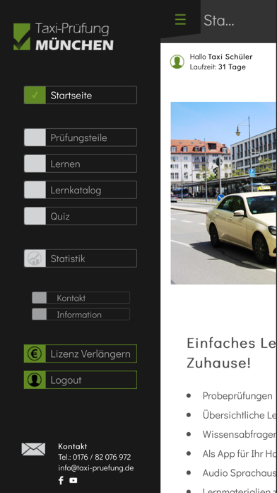 Screenshot #1 pour Taxi-Prüfung München