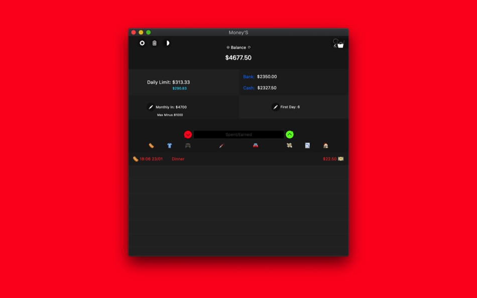 #5. Money'S (macOS) 由: Enes Akkus