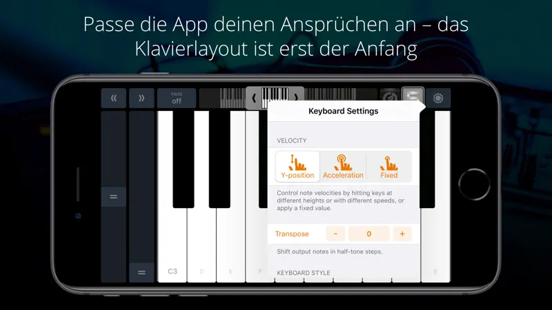 Midiflow Keyboard (Audiobus) screenshot 2 of 5