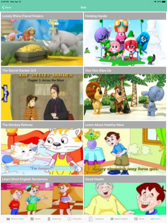 Learn Real English iPad screenshot 9 - Education app