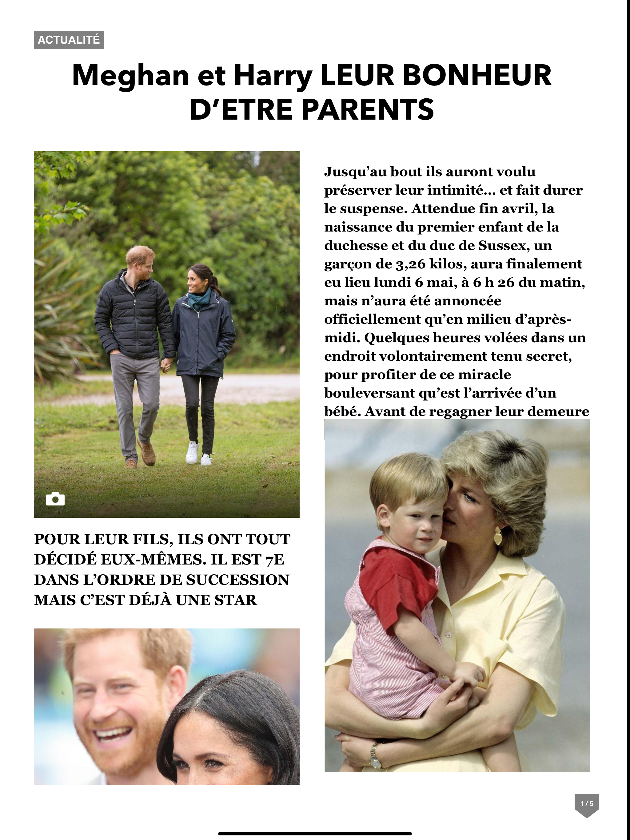 L'ancienne app Paris Match