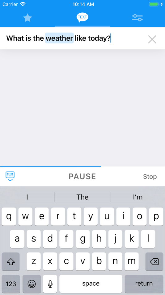 #1. Text to Speech! (iOS) 来自: Gwyn Durbridge