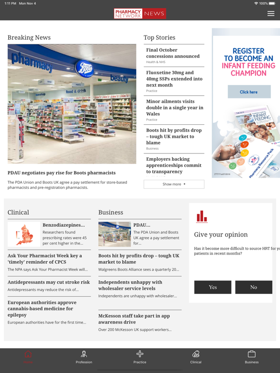 Screenshot #5 pour Pharmacy Network News