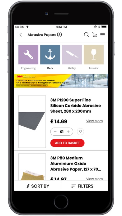 Global Services Marine Supply Screenshot