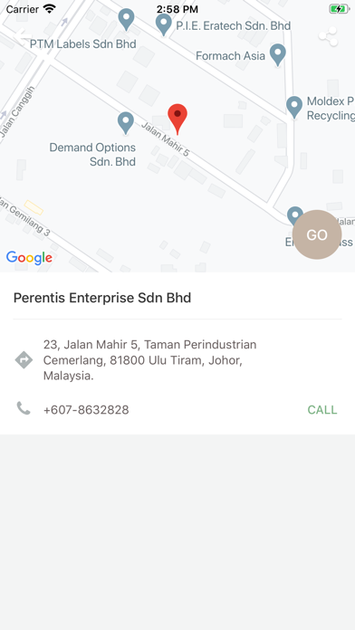 App screenshot