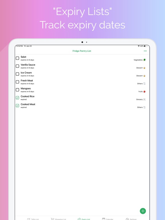 Screenshot #6 pour ELists