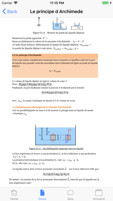 Physique 4ème screenshot 2