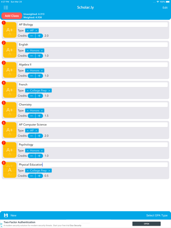 Scholar.ly iPad screenshot 1 - Education app