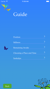 Deep Relaxation - Yoga Nidra screenshot