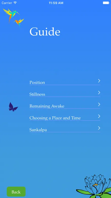 Deep Relaxation - Yoga Nidra screenshot 3 of 3