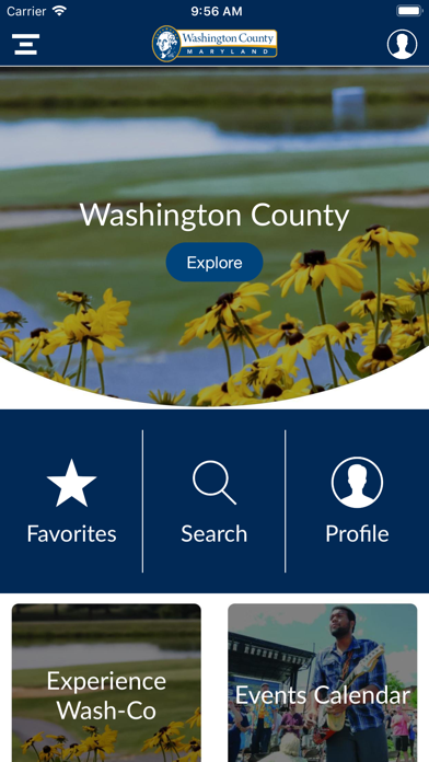 Washington County Government Screenshot