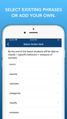 Learning Objective Creator screenshot 4