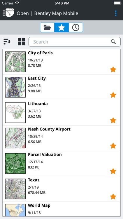 Bentley Map Mobile screenshot-0