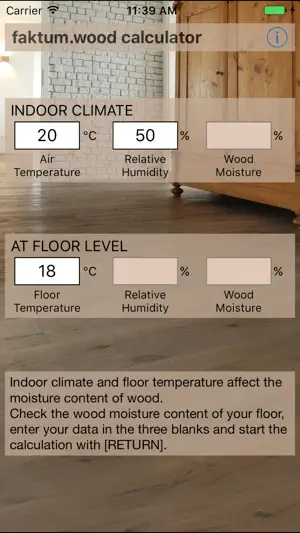 bvpf wood calculator screenshot 1