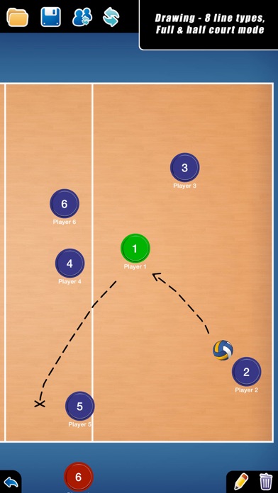Coach Tactic Board: Volley Screenshot
