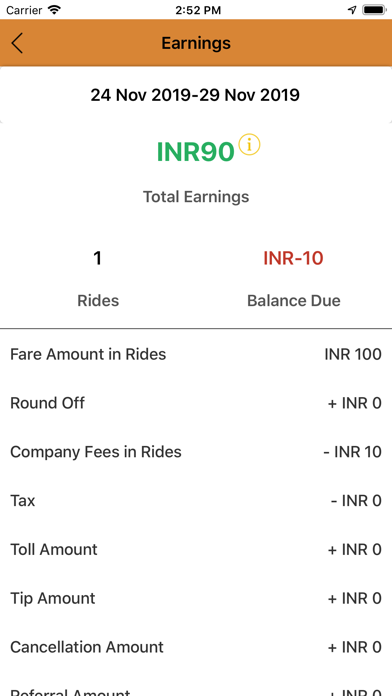 Screenshot #1 pour TaxiDiscovery Driver
