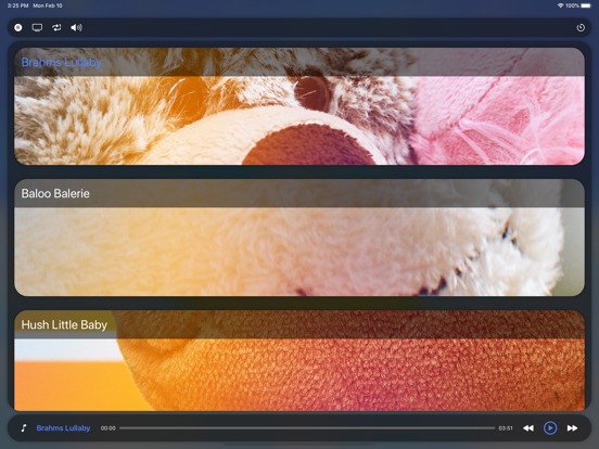 Screenshot #4 pour Lullabies & Cradle Songs