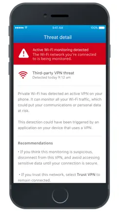 Private Wi-Fi iPhone image 1