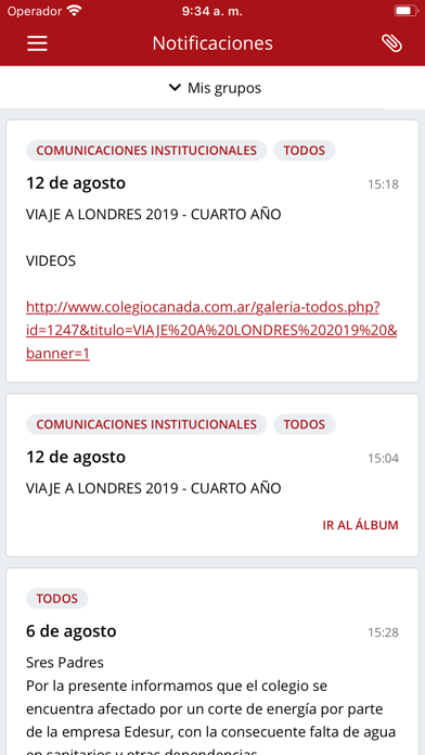 Canada School Argentina Screenshot