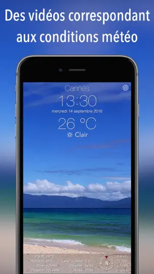 Capture d'écran de Météo 15 Jours France sur iPhone 5