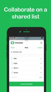 checklist - todo - tasks iphone screenshot 1