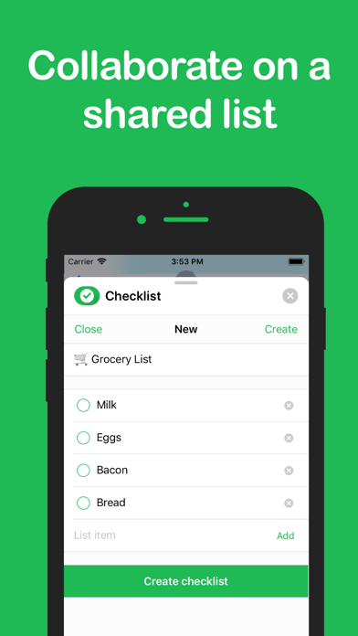 Screenshot #1 pour Checklist - Todo - Tasks