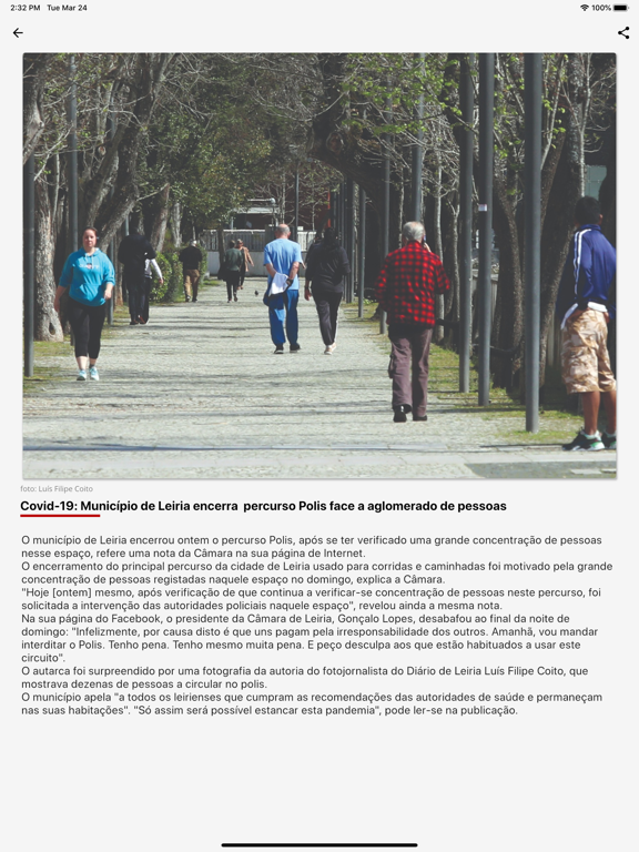 Screenshot #6 pour Diario de Leiria